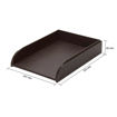 Picture of OSCO BROWN LEATHER DESK TRAY